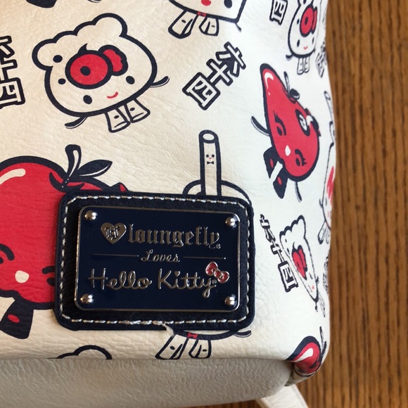 NWOT Loungefly Sanrio x 64 Colors Hello Kitty Mini Backpack. - Picture 3 of 15
